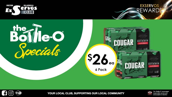 Courgar Bourbon & Cola