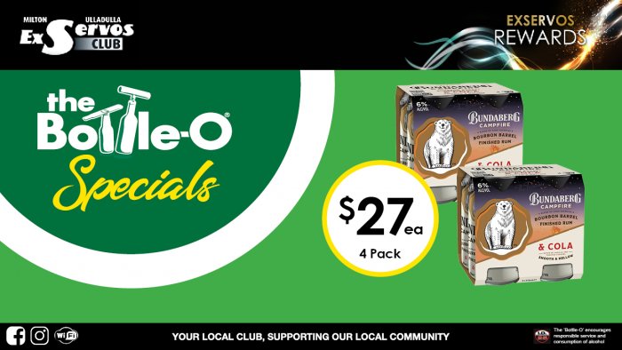 Bundaberg Campfire Bourbon  Rum & Cola