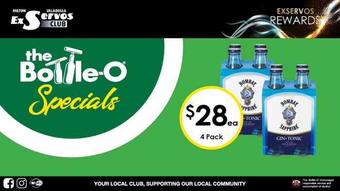 Bombay Sapphire Gin & Tonic