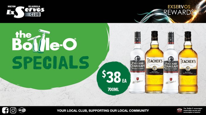 Russian Vodka or Teacher’s Scotch