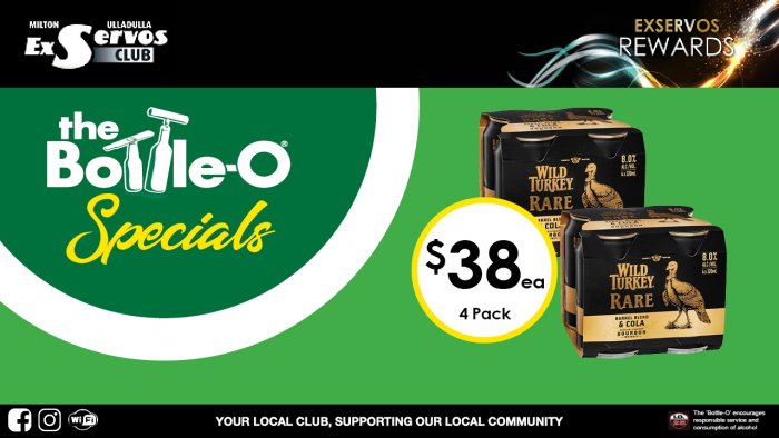 Wild Turkey Rare & Cola