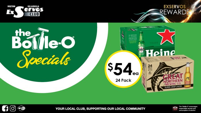 Heineken or Great Northern Super Crisp