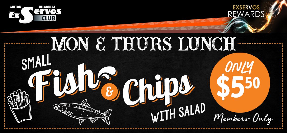 $7 Small Fish & Chips!