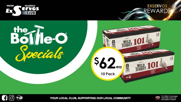 Wild Turkey 101 & Cola