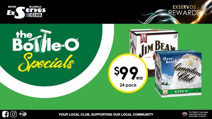 Jim Beam & Cola or  Canadian Club & Dry or Cola Cubes