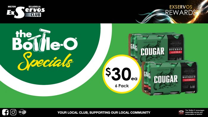 Cougar Bourbon & Cola