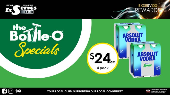 Absolut Vodka with Sprite