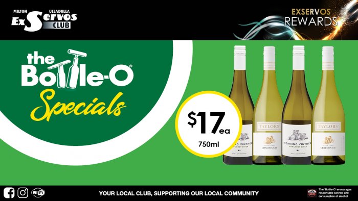 Roaming Vintner or  Taylors Estate Range