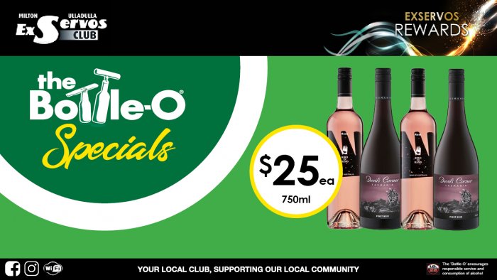 Bird in Hand Rose or  Devil’s Corner Pinot Noir