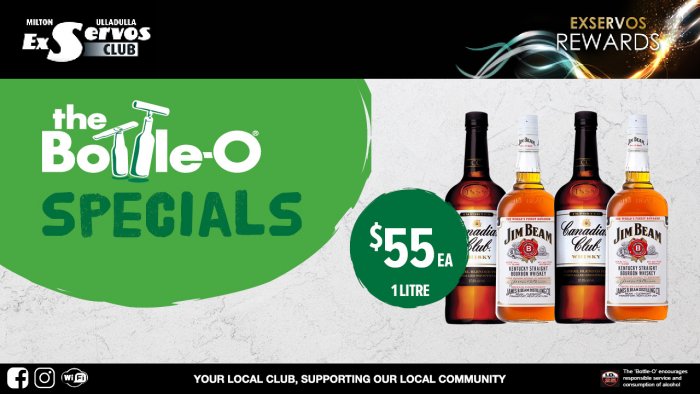 Canadian Club or Jim Beam