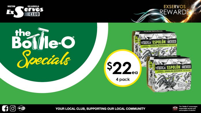 Espolon Sparkling Margarita