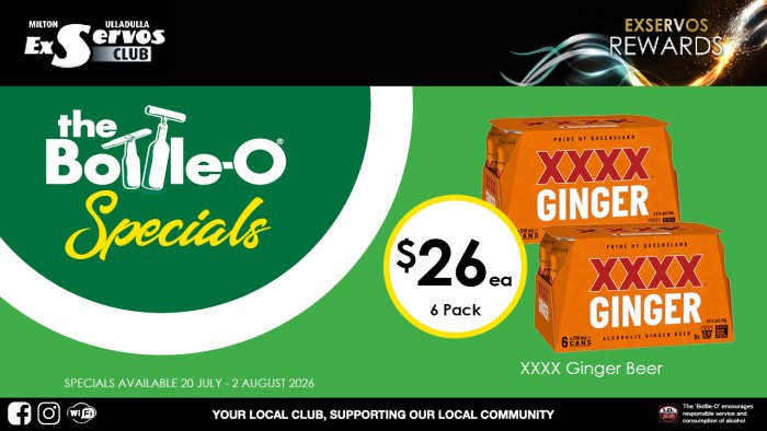 XXXX Ginger Beer 6 Pack