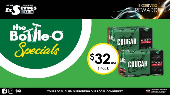 Cougar Bourbon & Cola