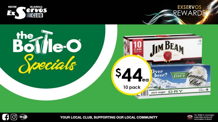 Jim Beam & Cola or  Canadian Club & Dry or Cola