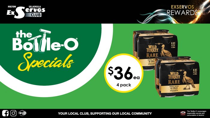 Wild Turkey Rare & Cola