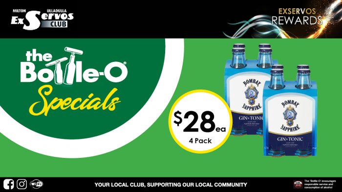 Bombay Sapphire Gin & Tonic