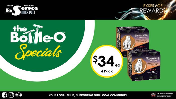 Bundaberg Campfire Bourbon  Rum & Cola