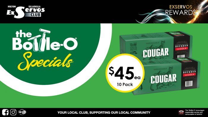 Cougar Bourbon & Cola