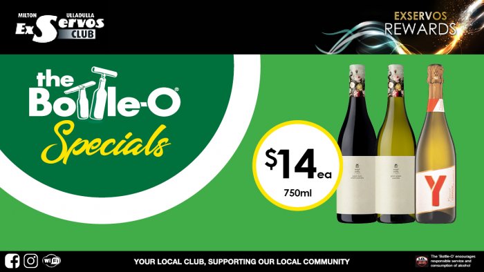 Tread Softly Range or  Yalumba Y Series Prosecco