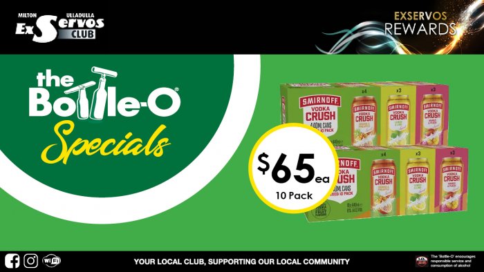 Smirnoff Vodka Crush Mixed Pack