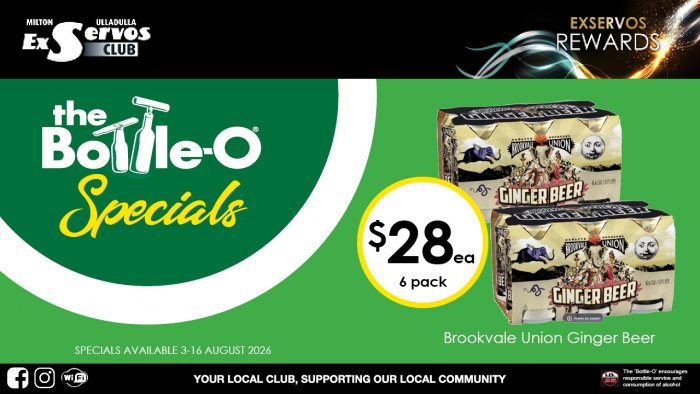 Brookvale Union Ginger Beer
