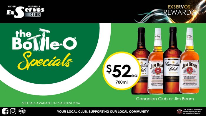Canadian Club or Jim Beam
