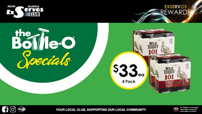 Wild Turkey 101 & Cola