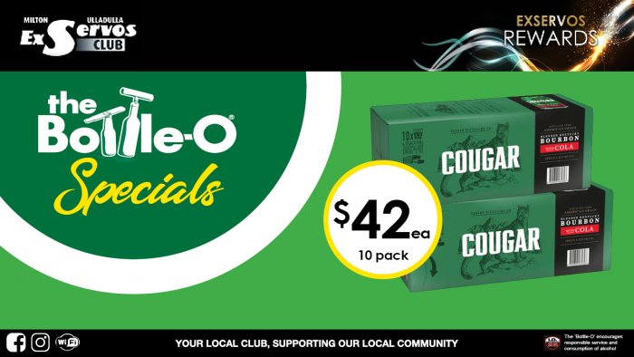 Cougar Bourbon & Cola