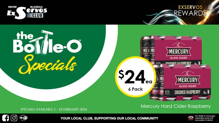 Mercury Hard Cider Raspberry