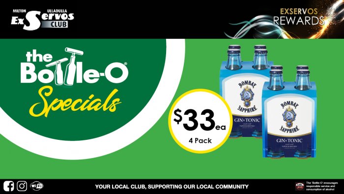 Bombay Sapphire Gin & Tonic