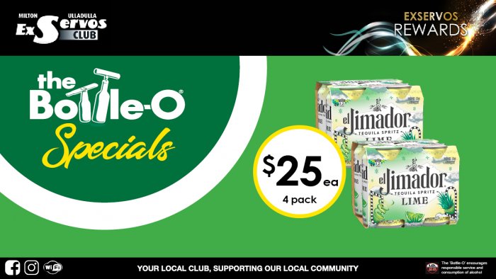 El Jimador Tequila Lime Spritz