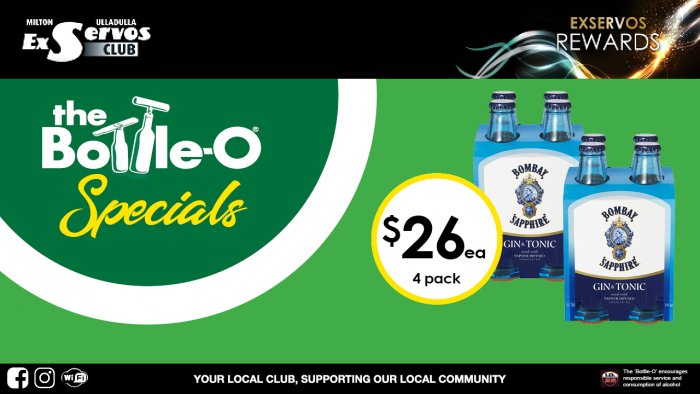 Bombay Sapphire Gin & Tonic
