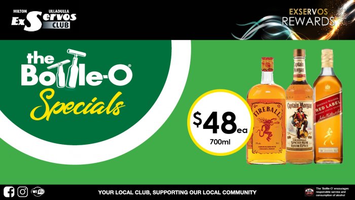 Fireball Cinnamon Whisky, Captain Morgan Spiced Rum or Johnnie Walker Red Label