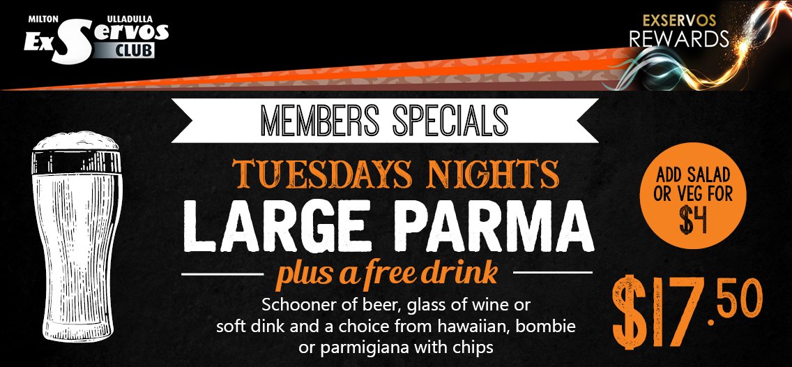 Tuesday Night Large Parma