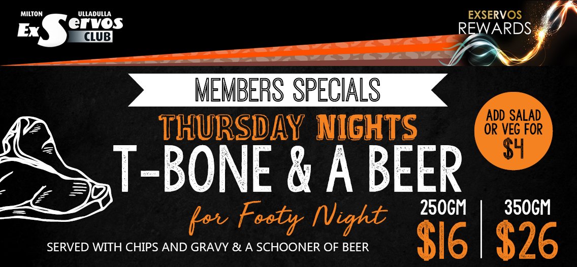 Thursday Night Southside Steak Special